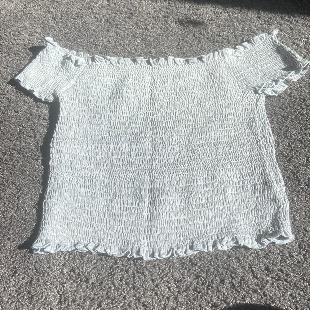 Off Shoulder Short Sleeve